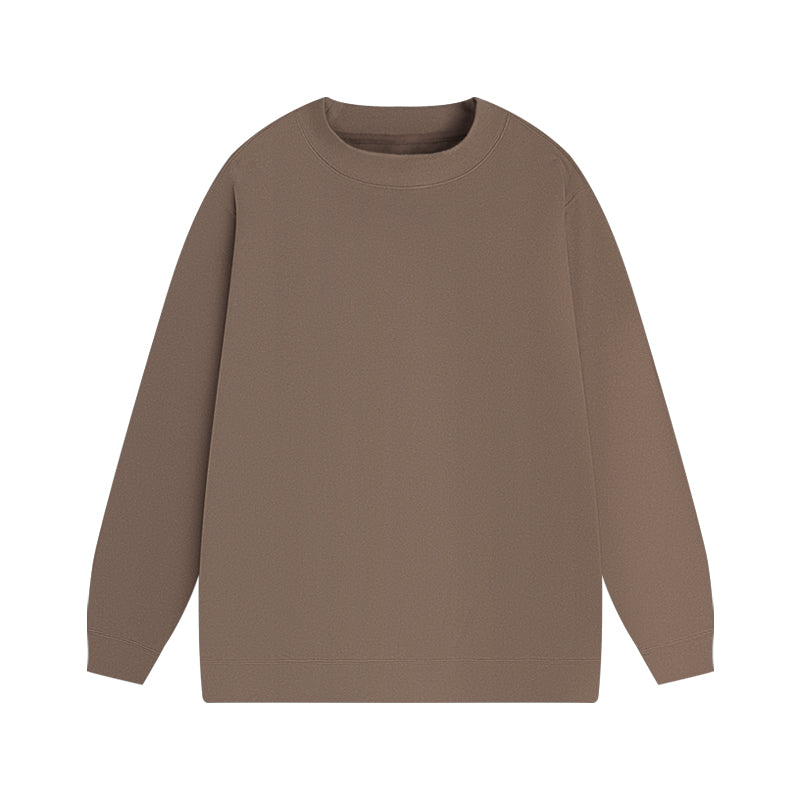 Small stand collar twill sweatshirt 19T