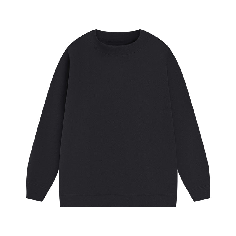 Small stand collar twill sweatshirt 19T