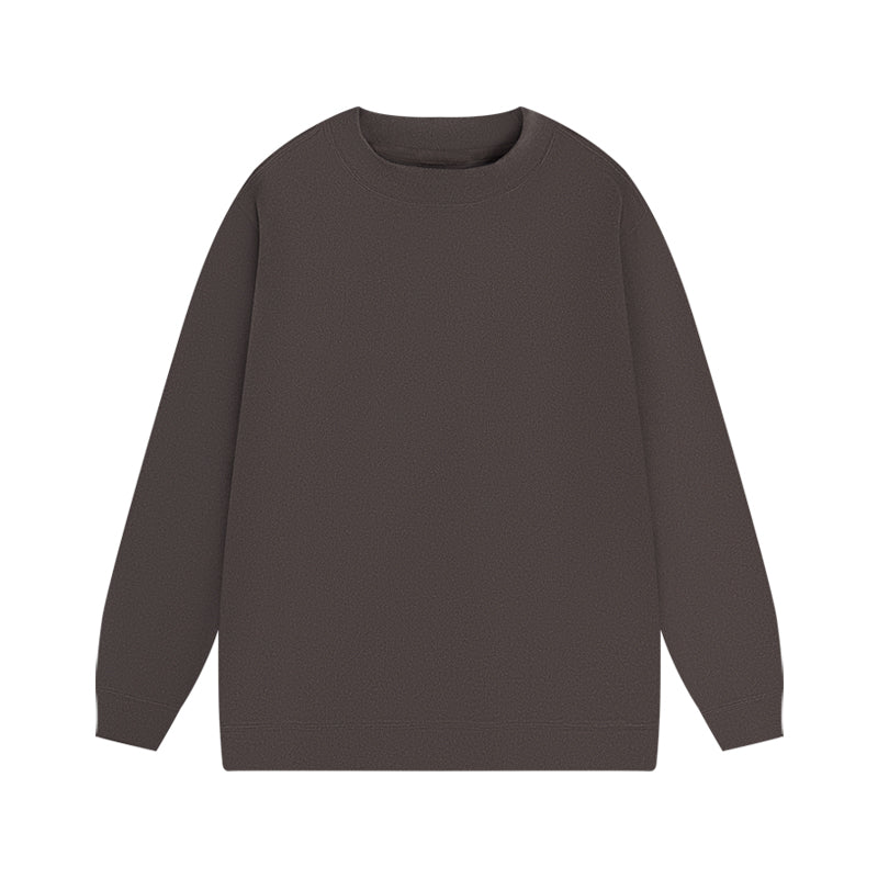 Small stand collar twill sweatshirt 19T