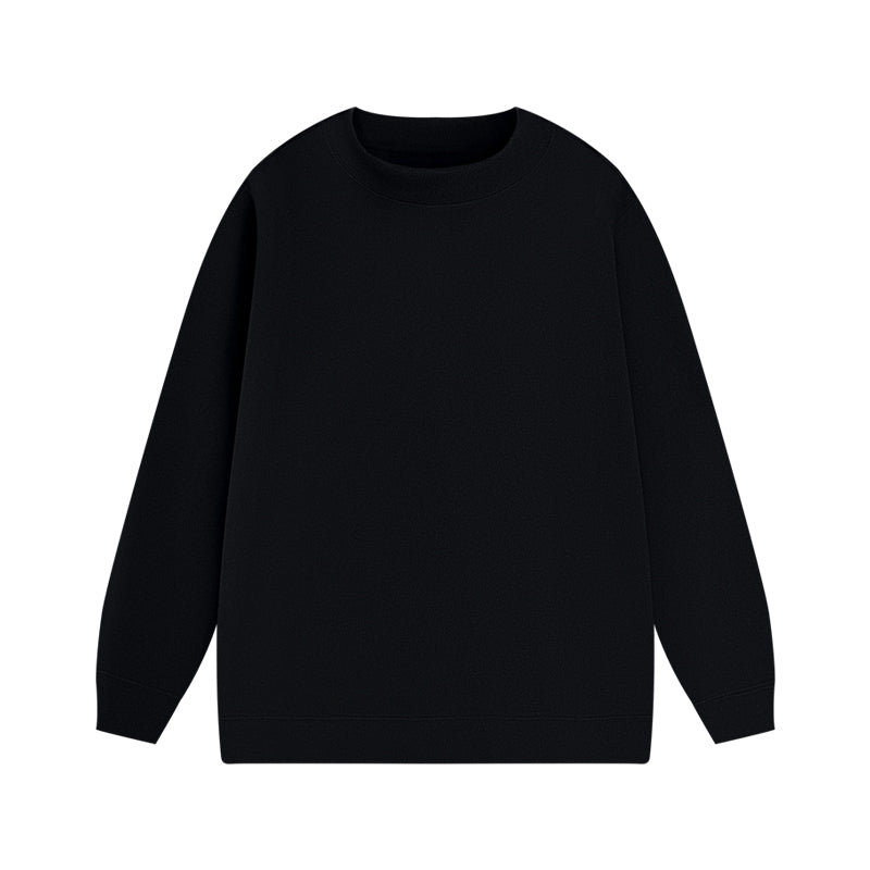 Small stand collar twill sweatshirt 19T