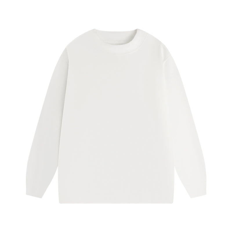 Small stand collar twill sweatshirt 19T